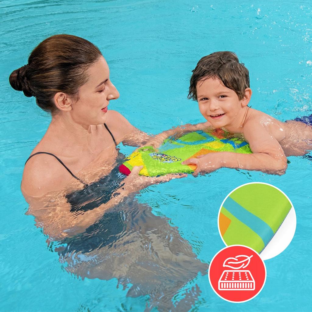 [PACZA] Bestway 32155 swim safe foam board for children to learn to swim, green K376Z