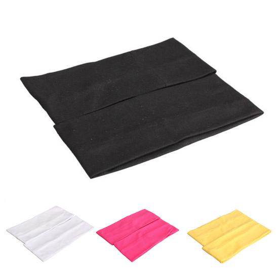 2 ks Široké čelenky Pohodlné Praktické Bavlněné Široké Čelenky Ženy pro Dospívající