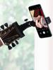 Guitar Head Clip Adjustable Angle Mobile Phone Holder Stand Multifunctional Guitar Head Phone Holder for Home Music Recording