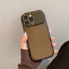 Simple ins transparent makeup mirror is suitable for Apple 14ProMax mobile phone case 15plu soft case 13 Europe, America and 12 new models