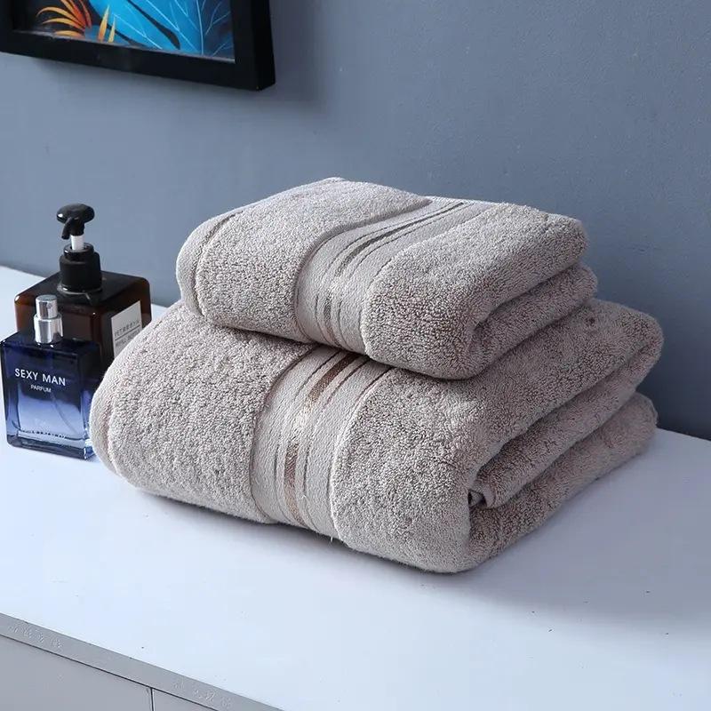 Pure Cotton 32-strand Gold Silk Towel Set Business Towel Embroidery Thickened Face Towel