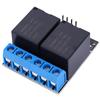 SL25A02 5V 2 Channel Bistable Self Locking Relay Module Single Chip Low Level Control Switch