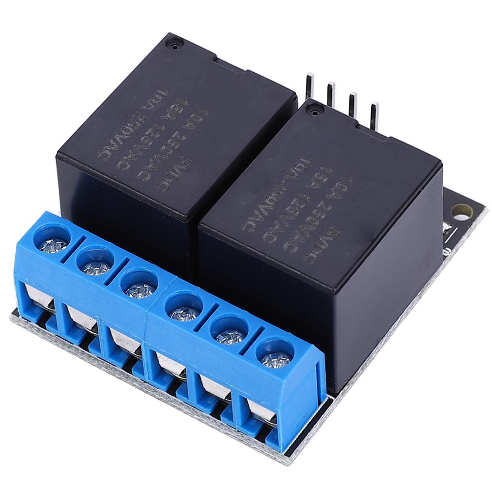 SL25A02 5V 2 Channel Bistable Self Locking Relay Module Single Chip Low Level Control Switch