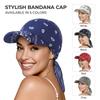 Platus snapelis beisbolo kepuraitės Skara ant galvos Lengva bandana Kepuraitė Skydelis nuo saulės Turbanas Moterims Lauke