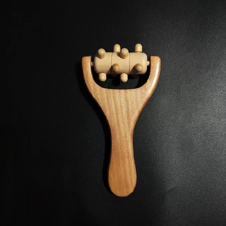 Soothing Wood Body Roller Gentle Massage Tool for Women and Men Massage Roller Deep Tissue Roller