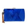 Chain Shoulder Mixed Fashion Party Wedding Handbags Purse Metal Tassel Women Evening Bags Criss-Cross Satin Clutches