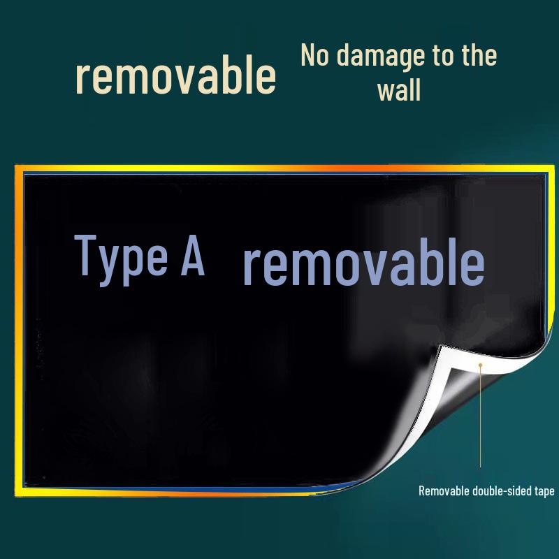 Magnetic Erasable Whiteboard Wall Sticker - Self-Adhesive & Removable, No Wall Damage
