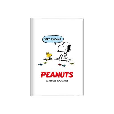 Papelaria Snoopy Personagem Planner 2026 Mensal B7 Branco S2959194 Sun-Star