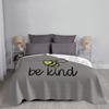 Been Kind Bee Gift Blanket Super Soft Warm Light Thin Bee Gift Bee Hive Beekeeper Bee Keeper Bee Lover Bees Bee Sting