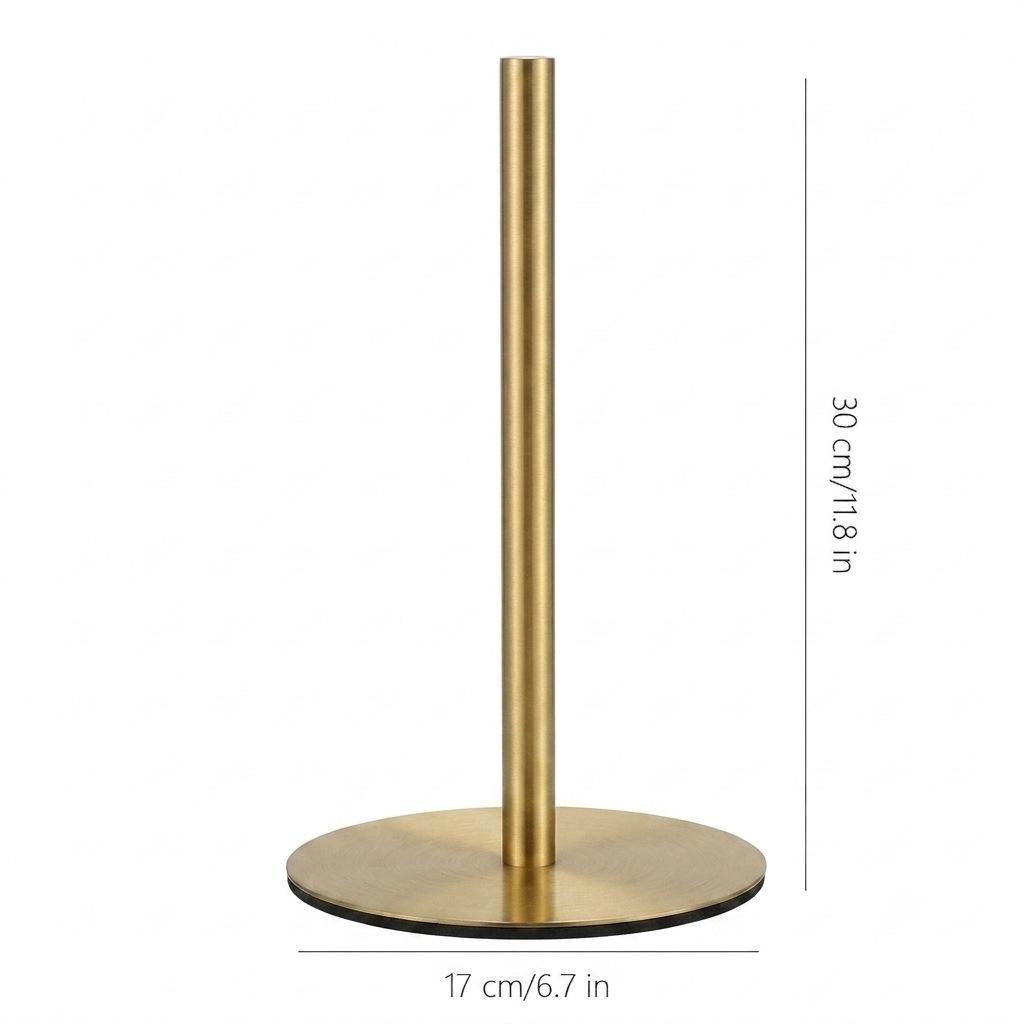Stainless Steel Floor-Standing Vertical Paper Towel Holder