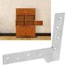 2pcs Stainless Steel Pivot Hinges Easy Install Hidden Pivot Hinges Cabinet Pivot Hinges  Fence Sheds