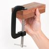 4 Inch Quick G Clamp 0-100mm For Woodworking Heavy Duty Steel Construction Non Slip Trapezoidal Screw Ergonomic Handle