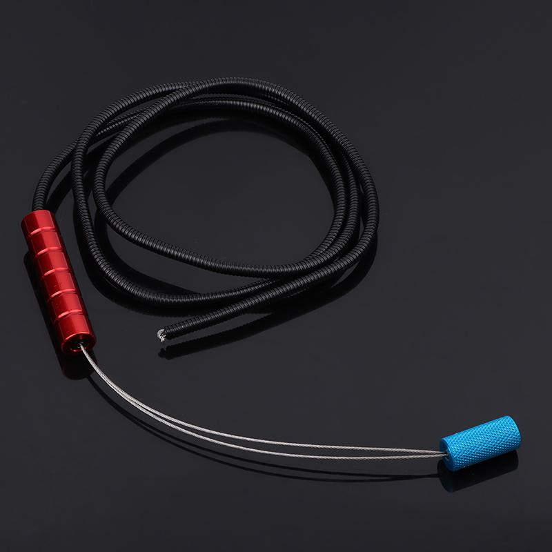 1 stk Auto Trekkline Og Lasso Verktøy Låsesmedrekvisitter Rekvisitter Rustfritt Stål Stålwirekule For Bildørlåsåpnerverktøy