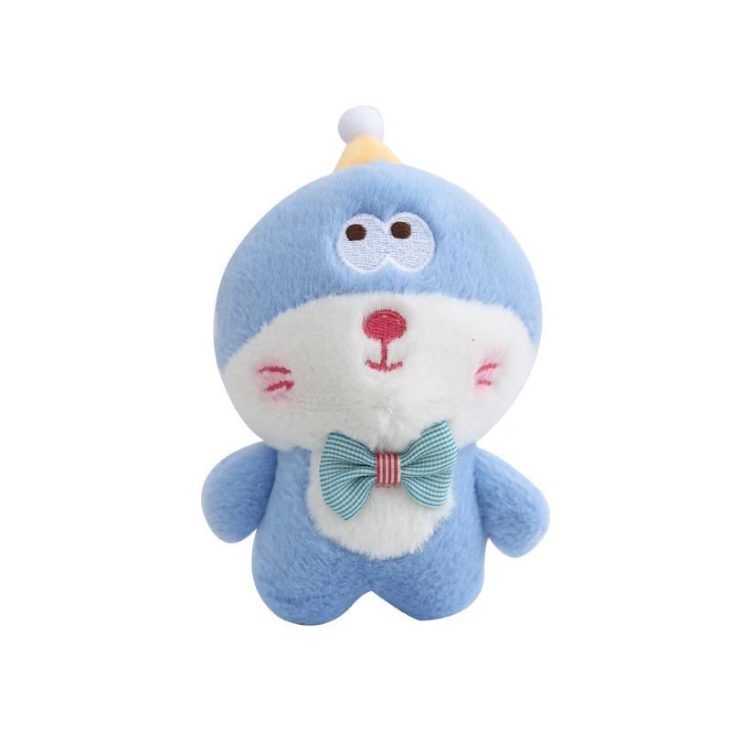 Colorful Plush Cat Keychain Adorable Mini Doll Much Loved Backpack Charm Accessory