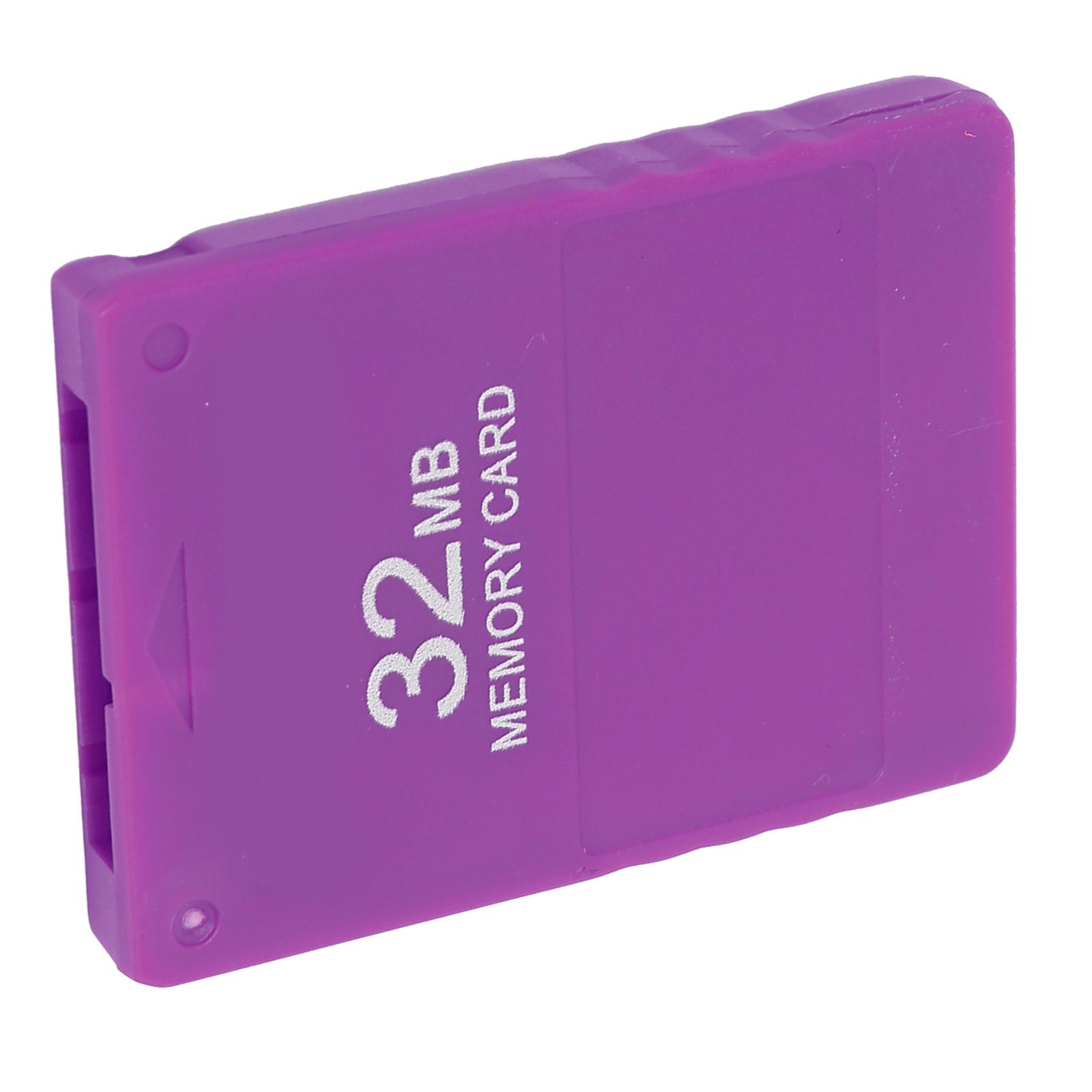 

Карта памяти 32 МБ Высокоскоростная Эффективная Портативная Игровая Карта Памяти для PlayStation 2Оранжевая фиолетовый