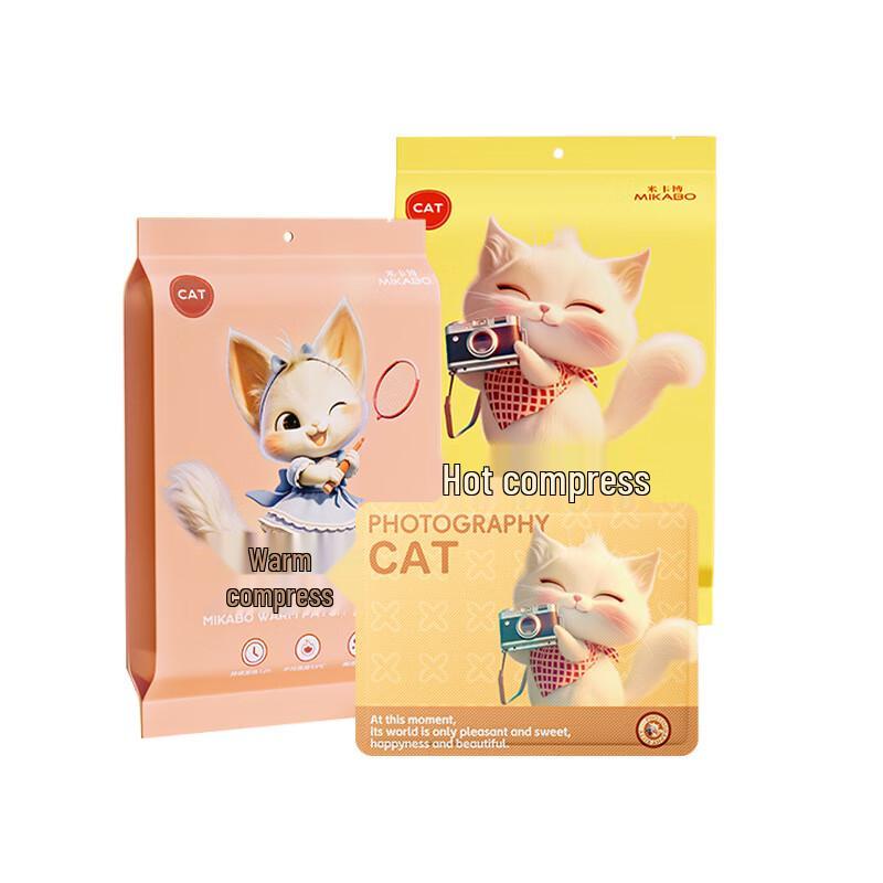 Греющий пластырь MiKaBo для менструации и тела