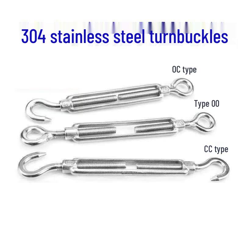 M12 Stainless Steel Wire Rope Turnbuckle Tensioner
