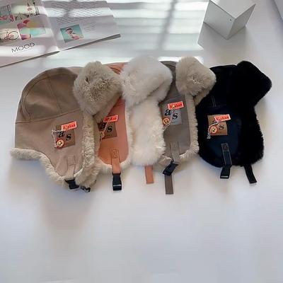 Winter Versatile Men's Cycling Windproof Flying Hat Women's Ear Cap Pilots Earflap Caps Flight Cap Bomber Hat Aviator Hat