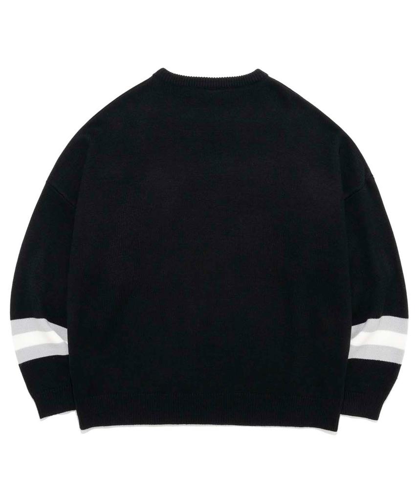 RETRIEVER CLUB Sleeping Dog Knit [Black]