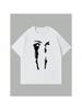 Goth Figure Graphic Unisex Unisex Wounisex Cotton T-Shirt Luxury Brand Fashion Big Size Top Short Sleeve Streetwear Classic Tee S-4XL