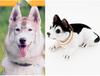 Resin Shaking Head Dog Figurine Car Ornament