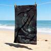 Personalisierbares Name Lord of the Rings Stilvolles Digitaldruck Strandtuch Schnelltrocknende Saugfähige Decke für Strand Pool Fitnessstudio Reisen