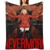Mylene Farmer Nevermore Poster 2024 Kuscheldecke Schweres Karomuster Umzug für Sofa Decken