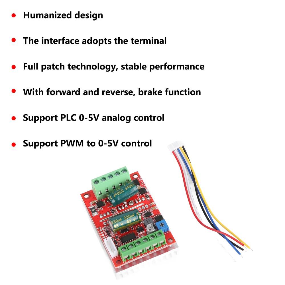 12V 24V 48V Motor Controller 6-60V DC BLDC Motor Controller Motor Driver Application