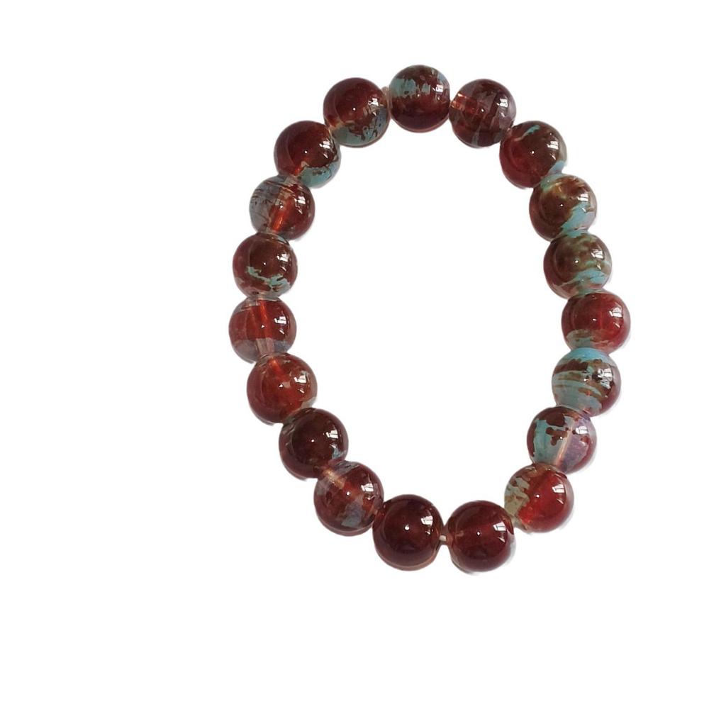 Trendy Korálkový náramek s gradientem pro přítelkyně - Perfektní letní dárek pro módní studentky