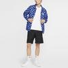 Nike Giacca da uomo antivento, traspirante, leggera, con stampa a pois, manica lunga, capospalla, blu CQ8924-480