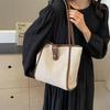 2025 Spring/Summer Women's Large Capacity Straw Woven Tote: Fashionable & Versatile Commuter Handbag