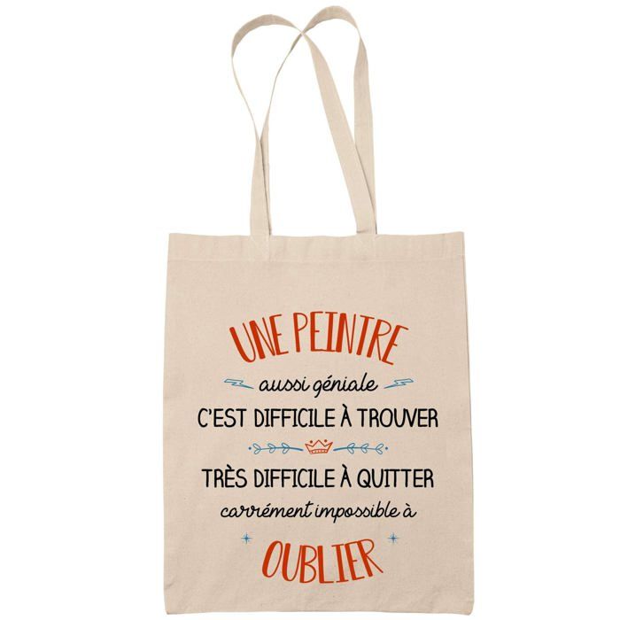 Tote bag - PLANETEE - Tote bag / Sac cabas - Coton Fairtrade - Imprimé en France - Réutilisable, anses solides