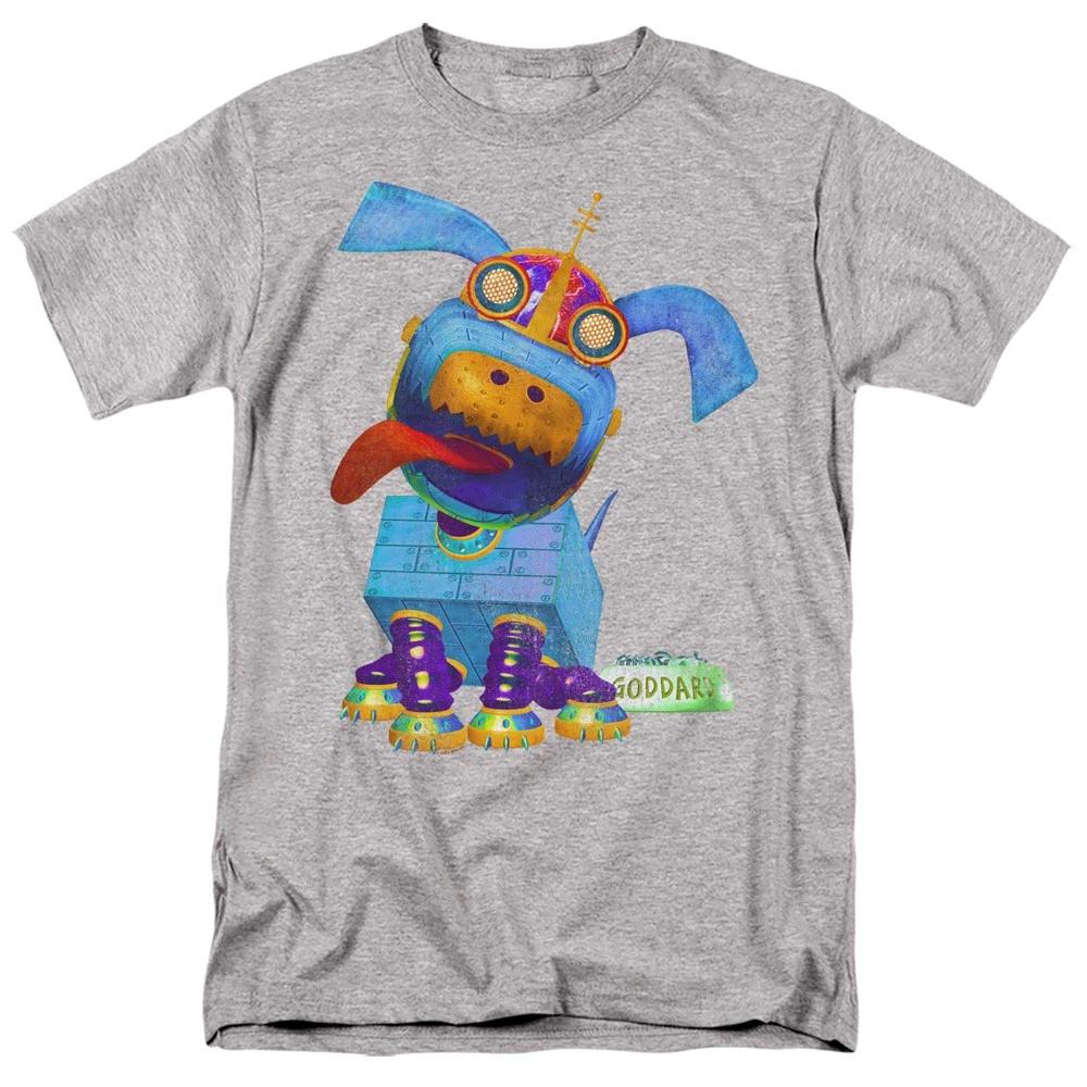 Jimmy Neutron - Goddard Neon -  Unisex Short Sleeve Children s T-shirt - Gray 100
