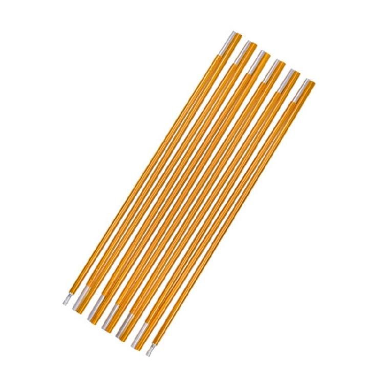 Light Camping Tent Frame Replacement Aluminum Poles 0.8cm Diameter For Outdoor Shelter Build Up