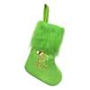Holiday Sock Durablility Hanging For Candy Gifts Holder Festival Decoration Classical Christmas Letter Knitted Stocking