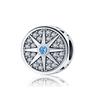 Genuine copper Classic Palm Devils Eye Charm Bead Charms Bead Charms Ideal For Women Male Compatible With 3mm Authentic Bracelets Fine Do It Yourself