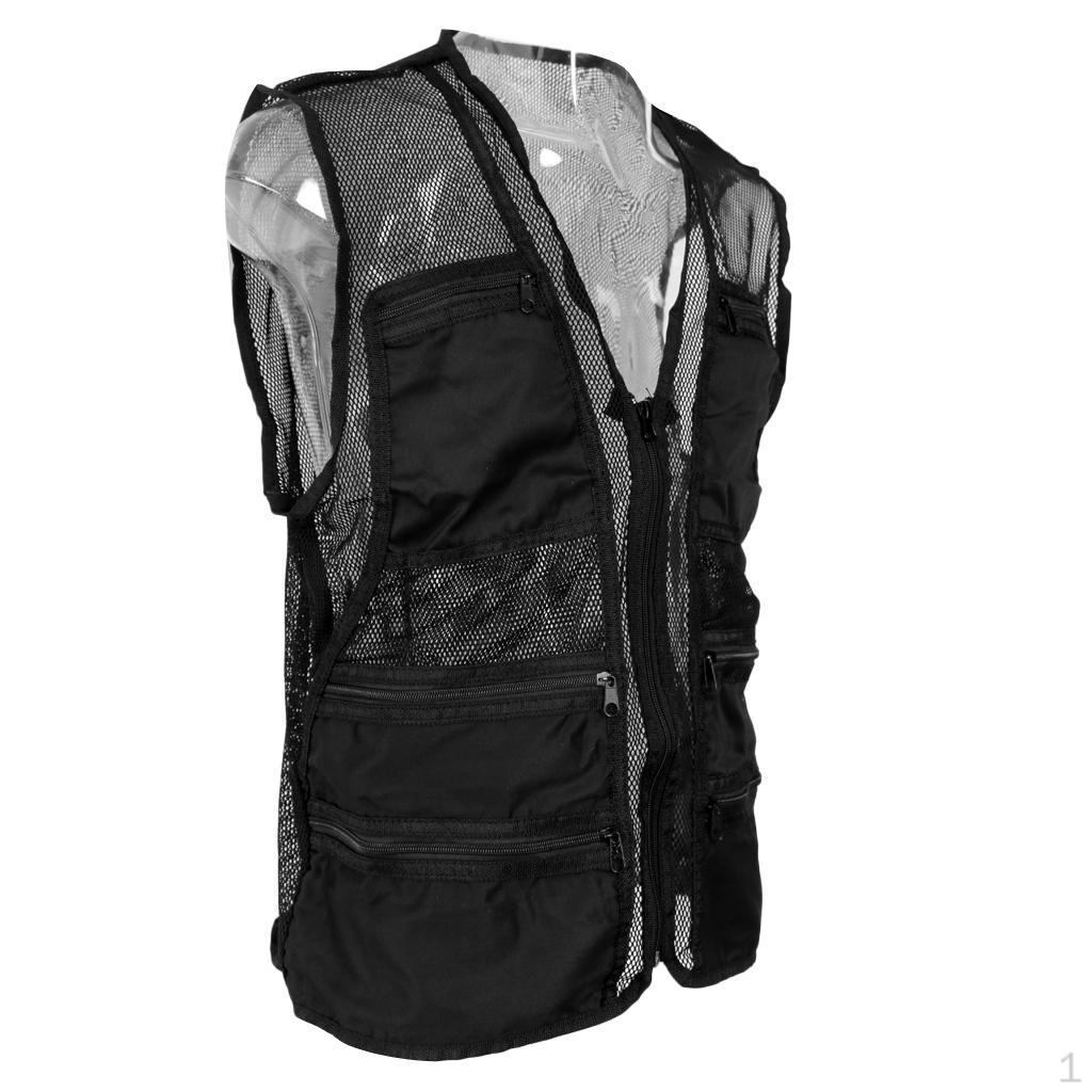 

Outdoor Fishing Multi Pockets Mesh Hunting Waistcoat Jackets