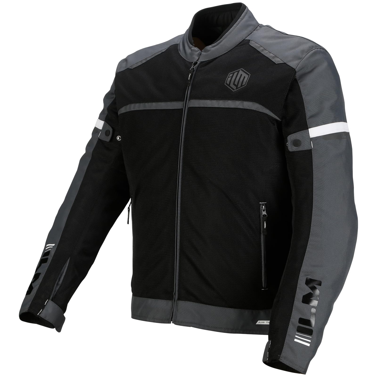 

ILM Motorcycle Jacket for and CE Removable Thermal Mesh Adjustable Abrasion JAM1 Jacket, Rider s Spring, Summer, Autumn, Waterproof, Protector, Inner, серый
