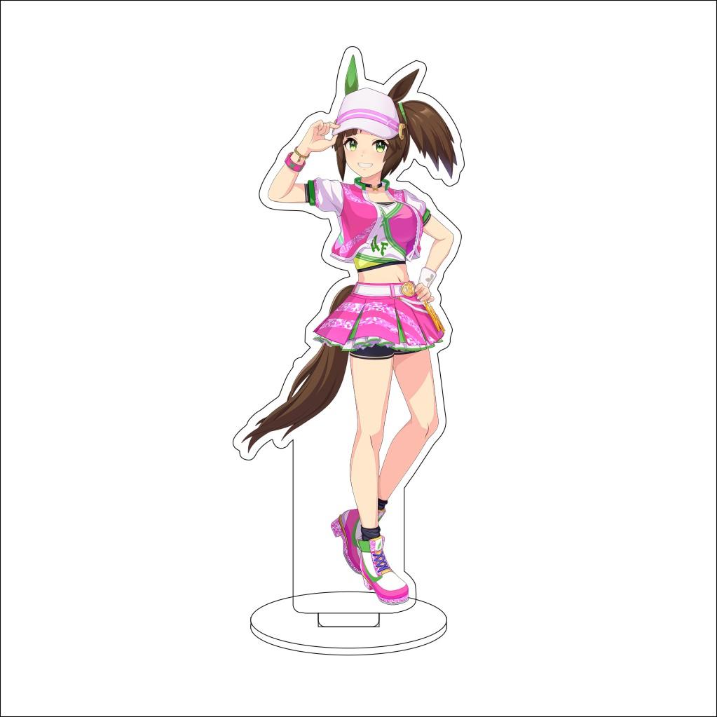 16CM Anime Pretty Derby Cosplay Acrylic Stand Ornaments Taiki Shuttle Grass Wonder Mejiro McQueen Figure Stand Halloween Gifts