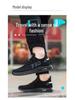 2025 Spring Flyknit Breathable Mesh Running Shoes - Men's Trendy Casual Travel Sneakers, Plus Size Available