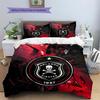 Orlando Pirates Pattern Bedding Quilt Set  Home Decoration  Gift (1 * duvet cover + 2 * pillowcase  without core)