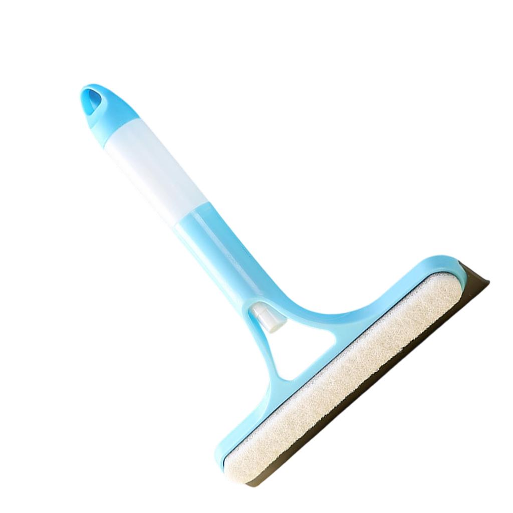 Multipurpose Cleaning Sponge Scrubber Squeegee Combo Plastic Silicone Material Streak Free