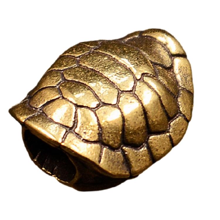 Metal Tortoiseshell Charm Pendant for Handmade Bracelets and Necklaces Large Hole Braiding Artistic Collectibles