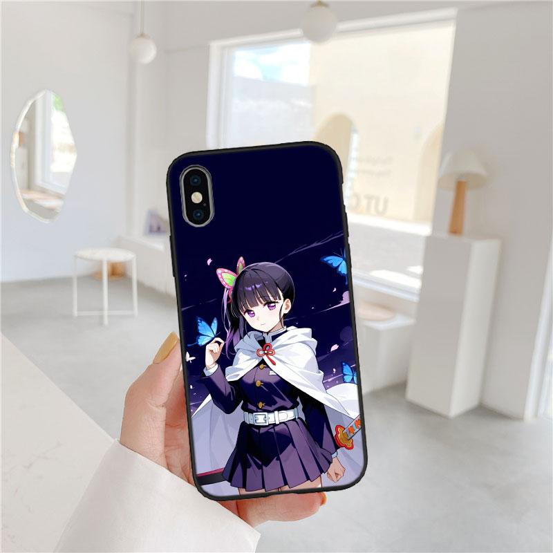 Demon Slayer Art New High-End Shell Phone Case for iPhone SE X XS XR 16E 11 17 Pro Max 8 7 6 6s Plus