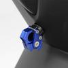 CNC Alu Motorcycle Blue M6 Carry Helmet Bottle Hanger Holder Hook Universal