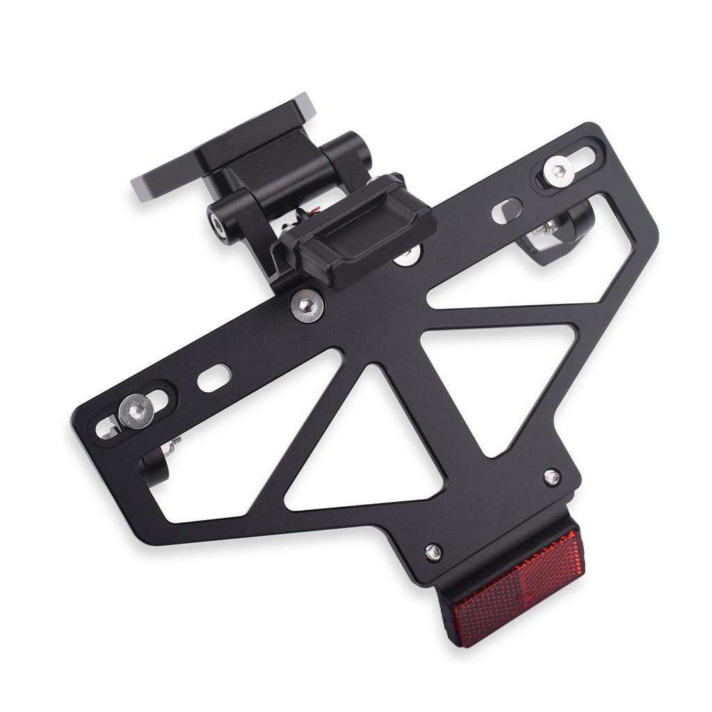 LEDISHUN Aluminum Fender Eliminator Kit for Kawasaki Ninja 400 Z400 (2018-2024) and Ninja 250 Z250 (2019-2024) (Black)