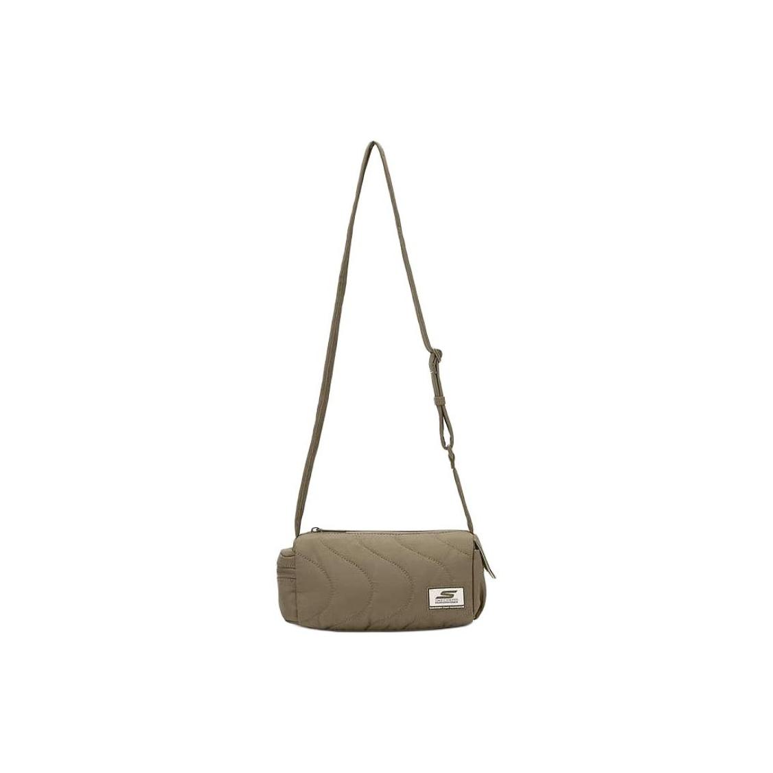 Skechers Sport Series 2L Fashion Versatile Portable Fabric Phone Bag Unisex Accessories Gray Walnut P425U029-00YF Gray Walnut