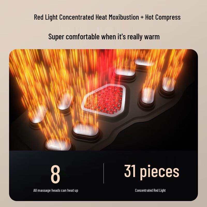 SKG G7 Deluxe Lumbar & Abdominal Pulse Massager CN plug (adapter included)