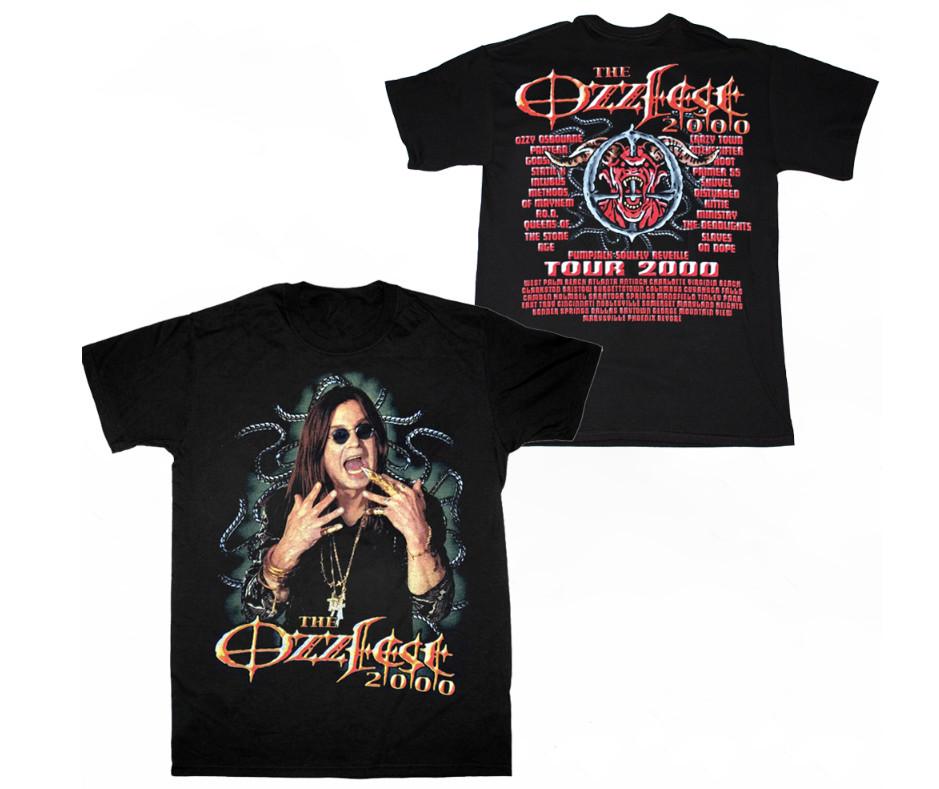 OZZY OSBORNE THE OZZFEST 2000 TOUR VINTAGE ROCK TSHIRT FULLSIZE Unisex T-Shirt L
