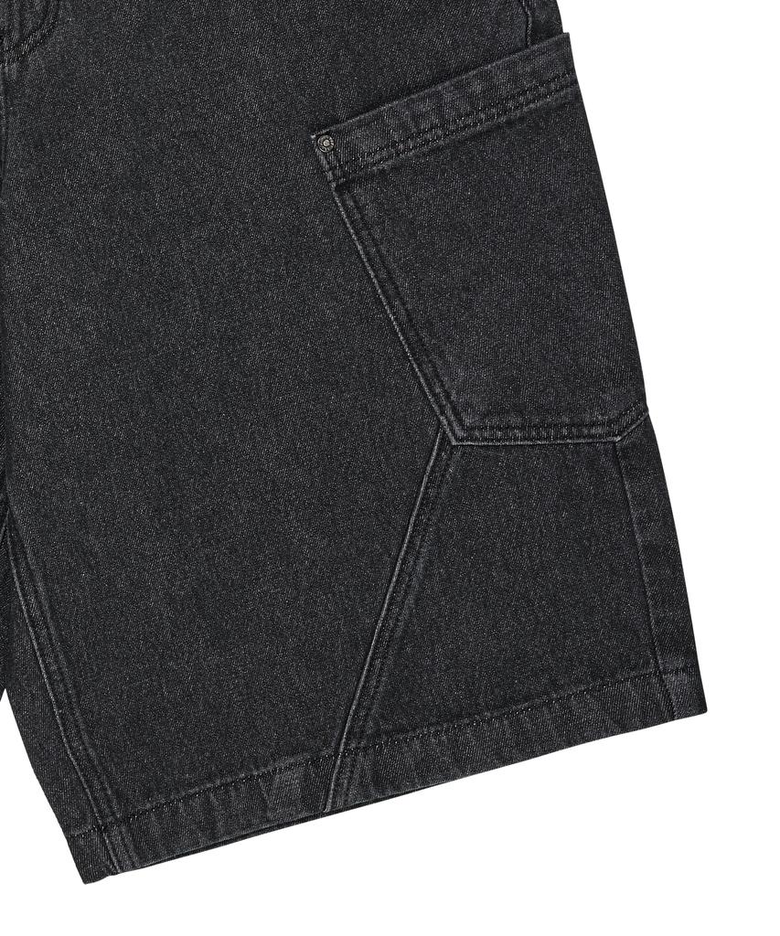 Loghideumatin Denim Shorts (Black)
